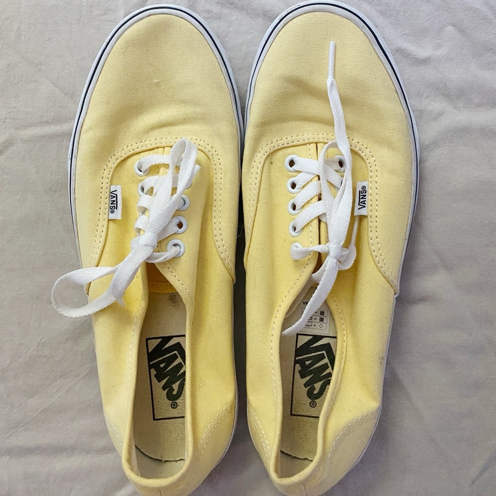 yellow vans